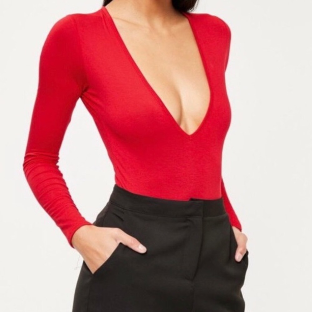 🔥 Deep-V bodysuit